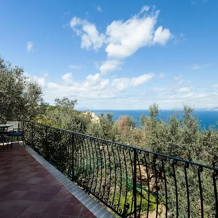Вілла Angela With Private Pool And Sea View Сорренто
