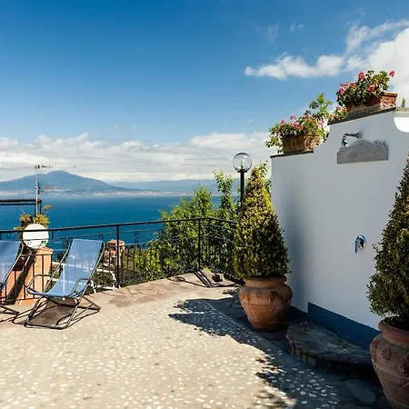 Angela With Private Pool And Sea View Villa Sorrente