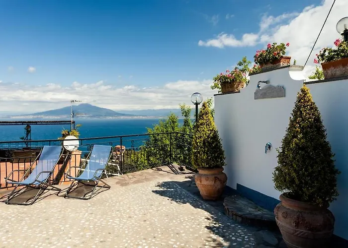 Angela With Private Pool And Sea View Villa Sorrento