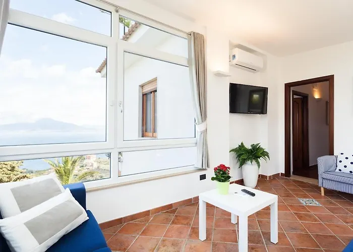 Angela With Private Pool And Sea View וילה *